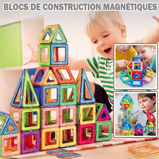 Jeu de Construction Magnétique - Jouet Unique